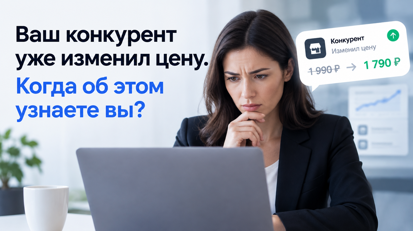 Ваш конкурент уже изменил цену. Когда об этом узнаете вы?